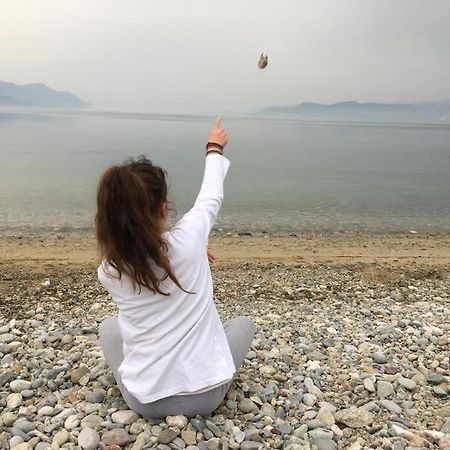 North Evia Evanthia Greece Kourkouli Bagian luar foto